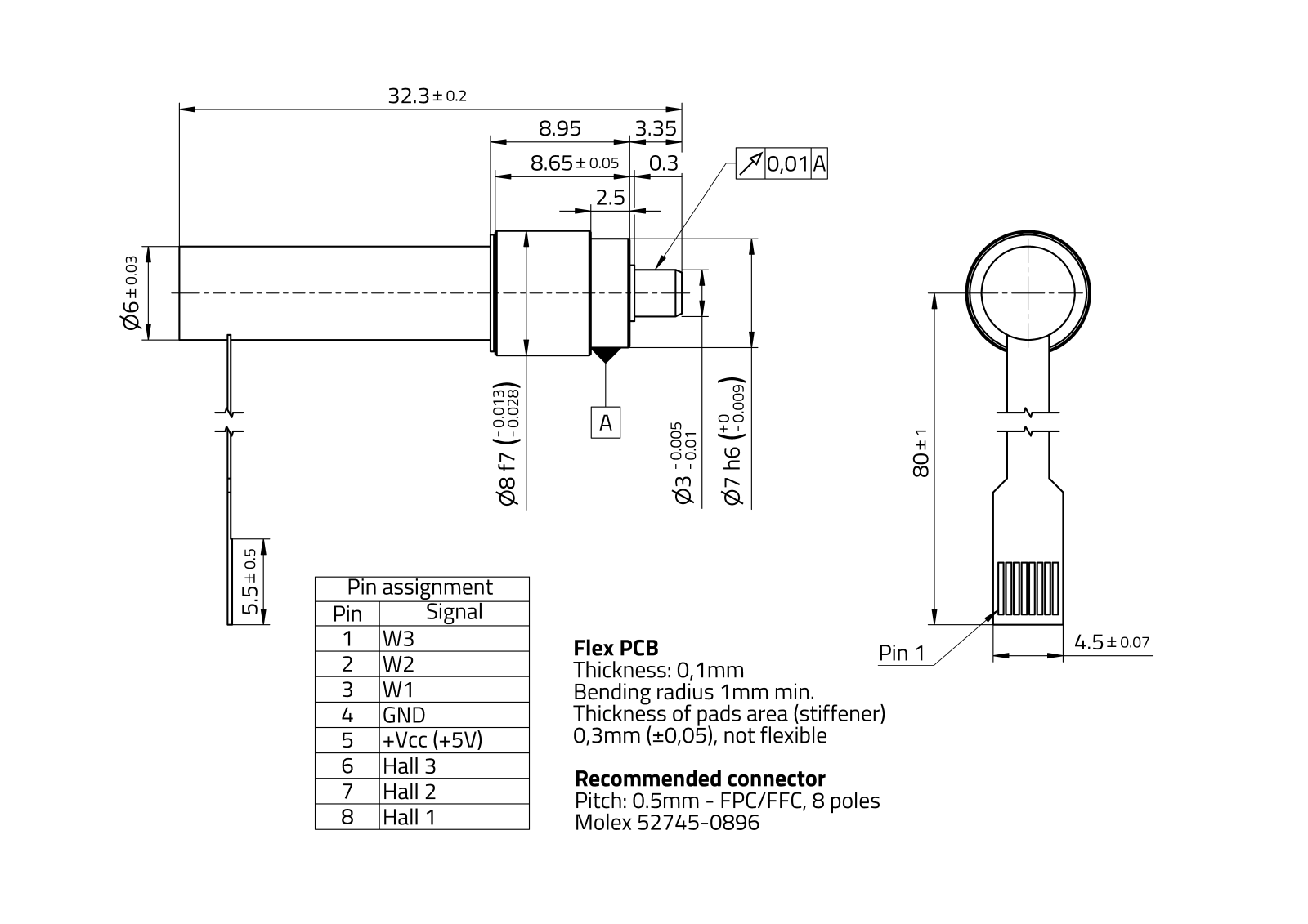 MaalonDrive® HighAcc 8mm - Type 3