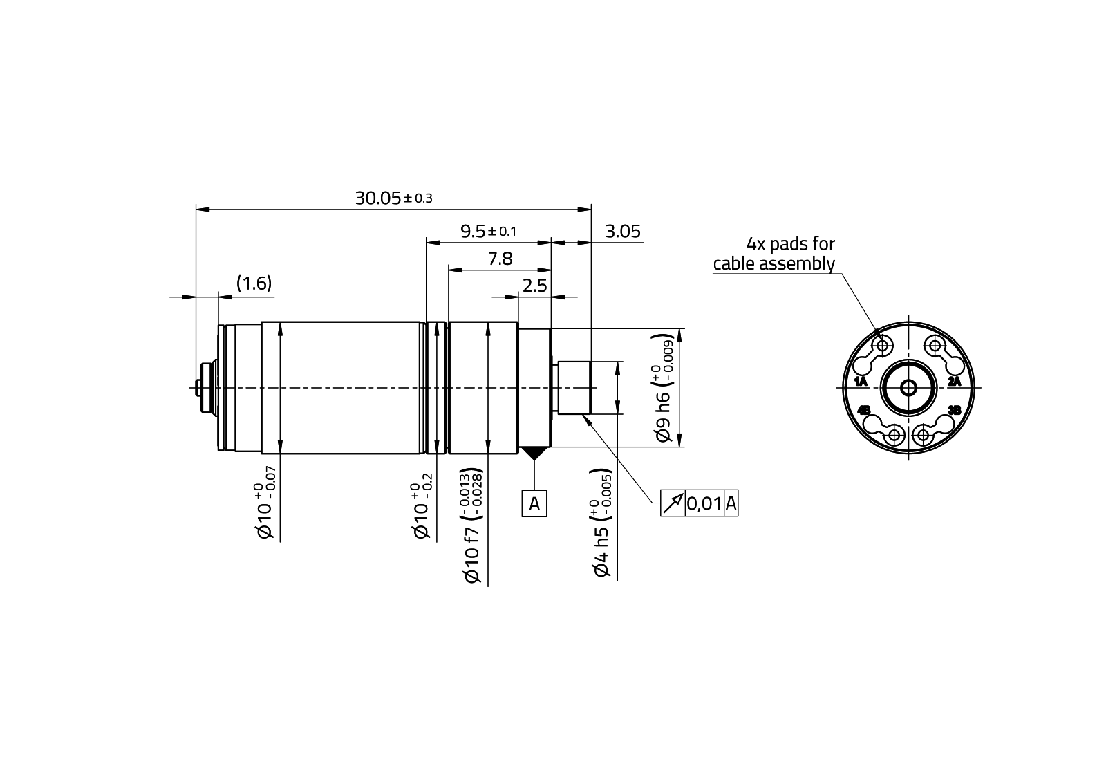 MaalonDrive® SpecialShaft 10mm - Type 3