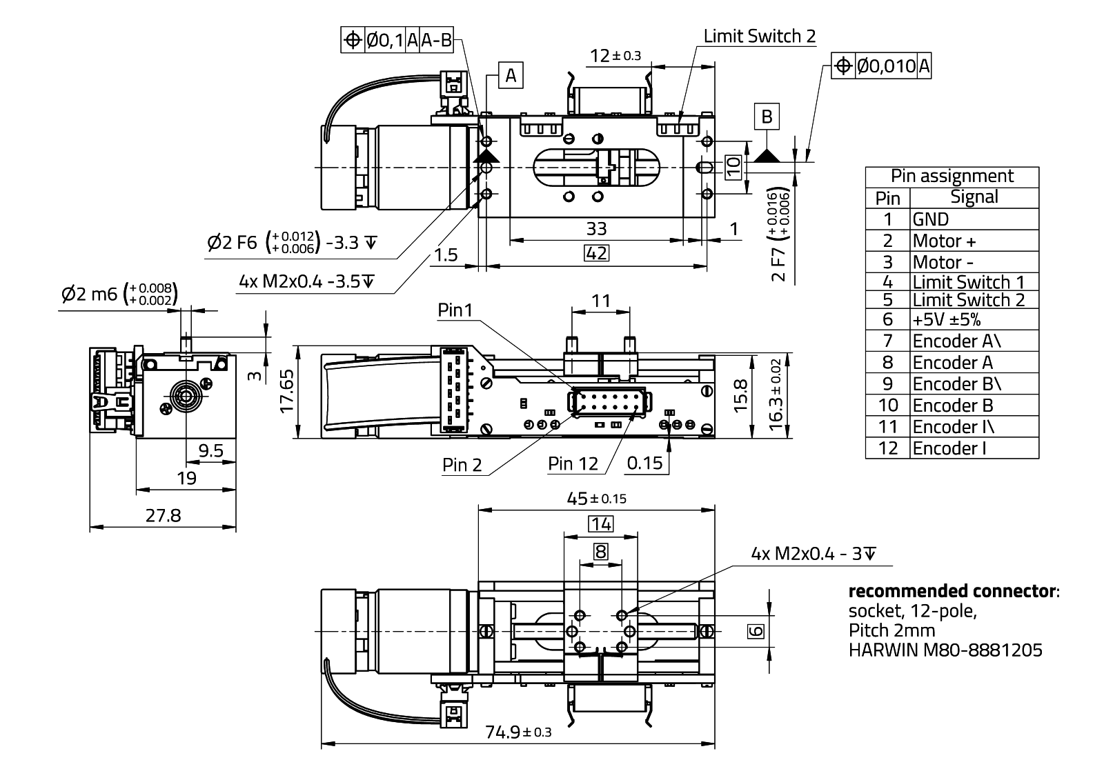 RasuunDrive® HighSpeed 16mm - Type 2