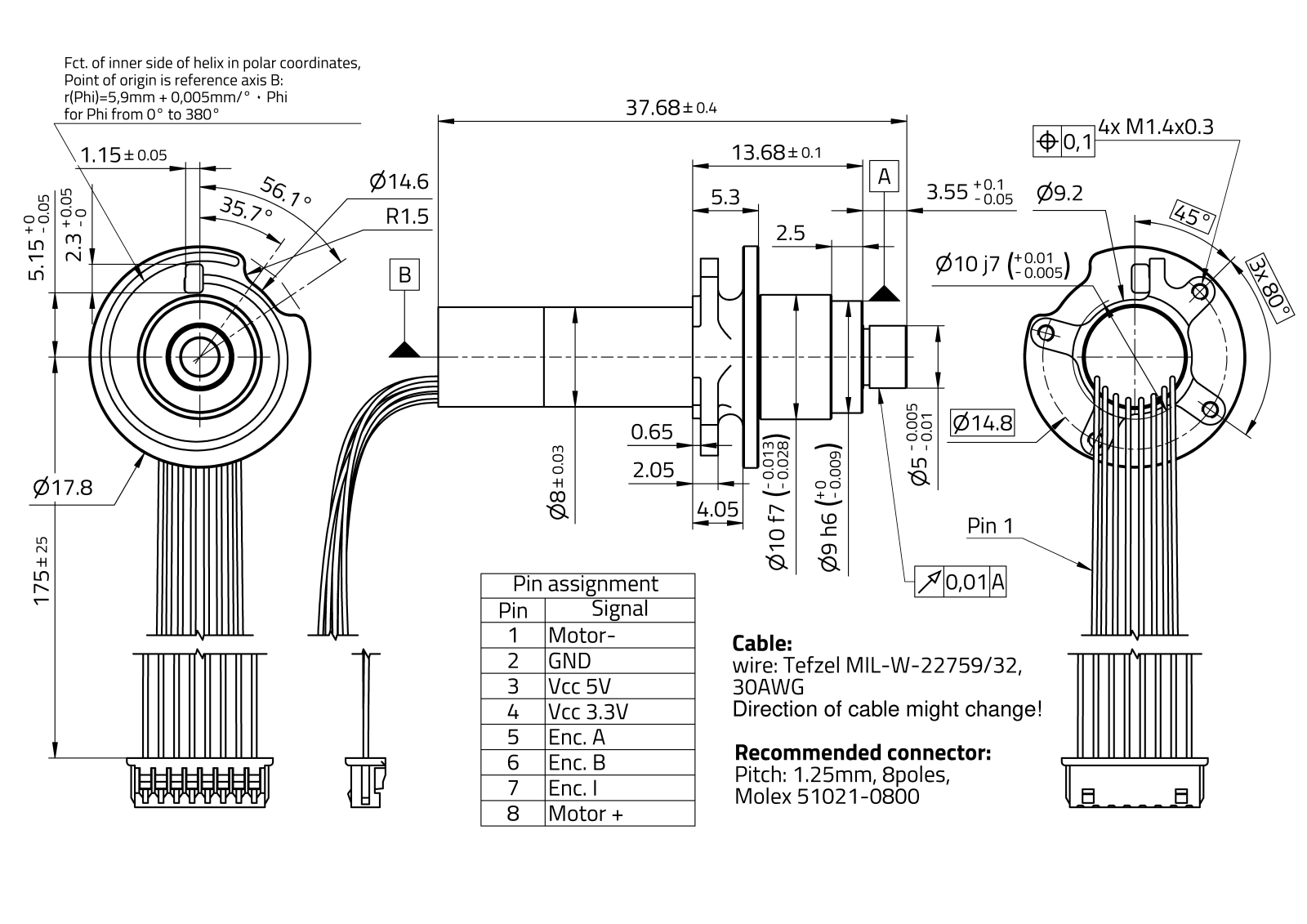 MaalonDrive® SpecialFlange 10mm - Type 1