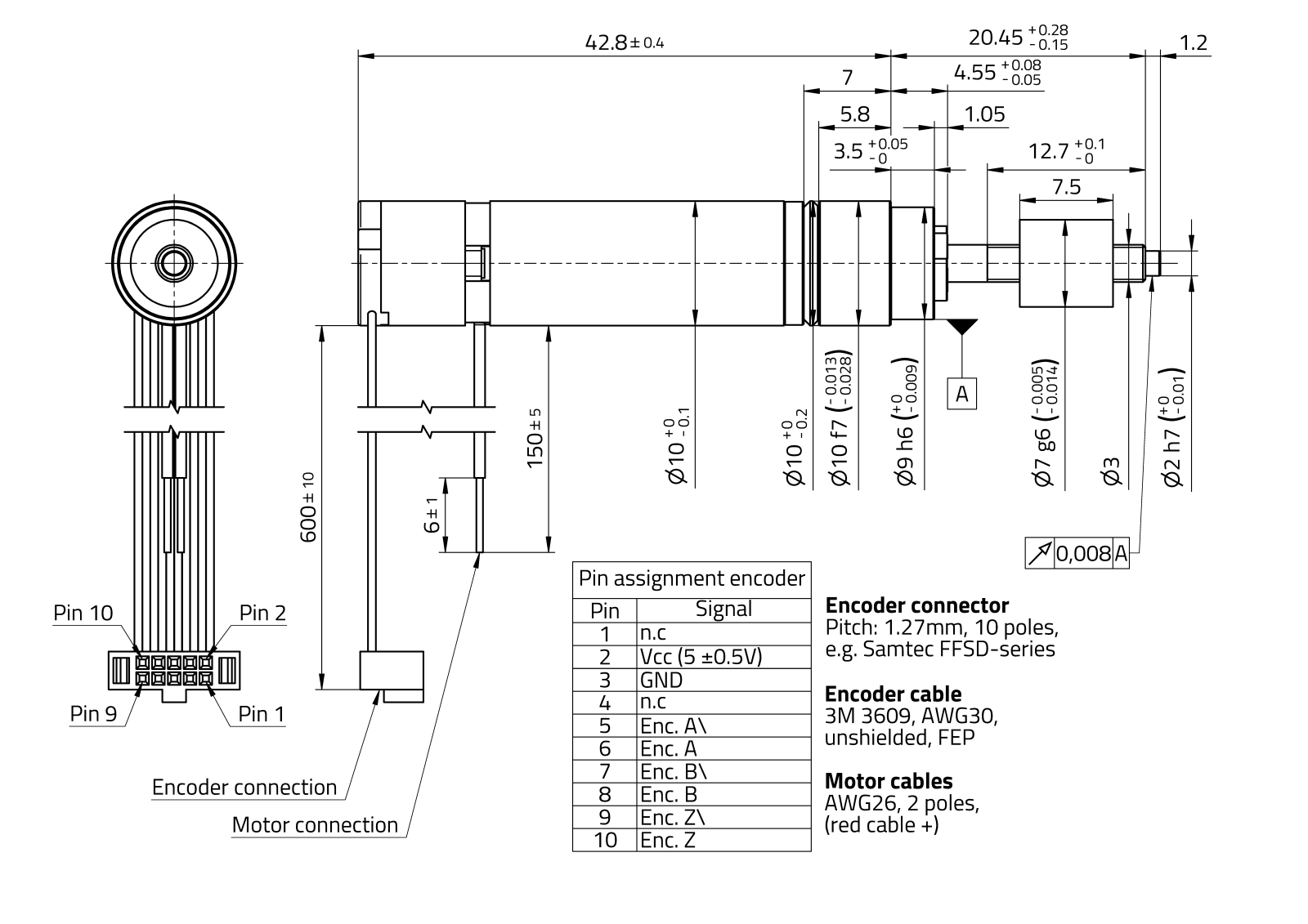 RasuunDrive® BallScrew 10mm - Type 23