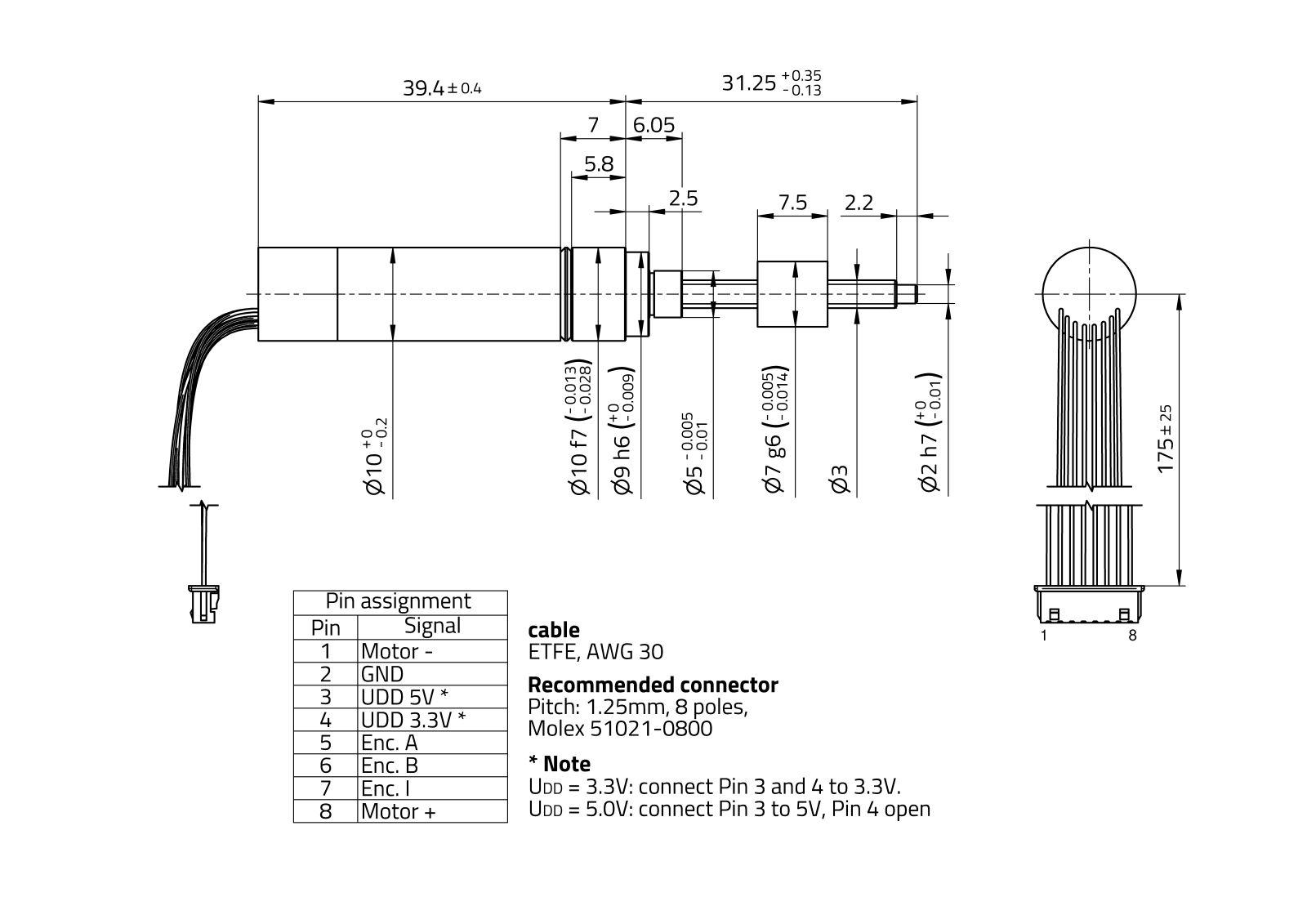 RasuunDrive® BallScrew 10mm - Type 25