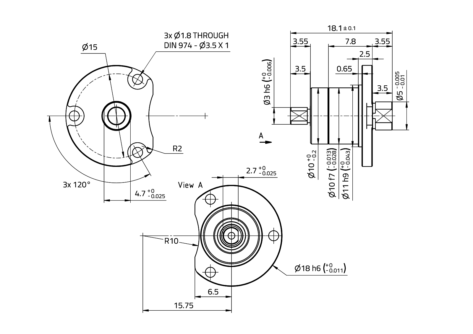 CoograDrive® SpecialFlange 10mm - Type 2